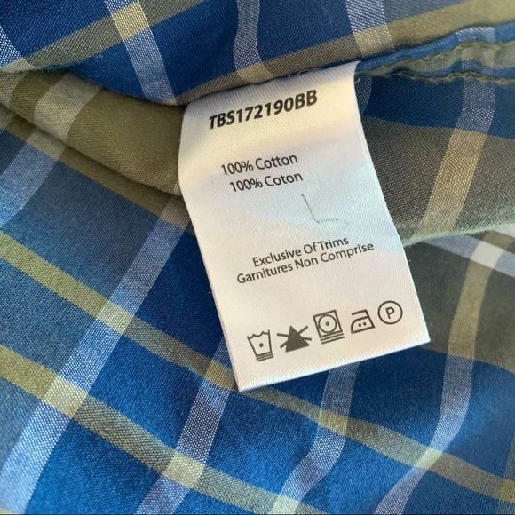 Triple Five Soul, Plaid Button Down Shirt, size M - Picture 6 of 6